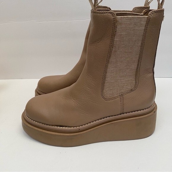 SAM EDELMAN Kolton Cedarwood Leather Chelsea Boot Size 6 - Picture 10 of 14